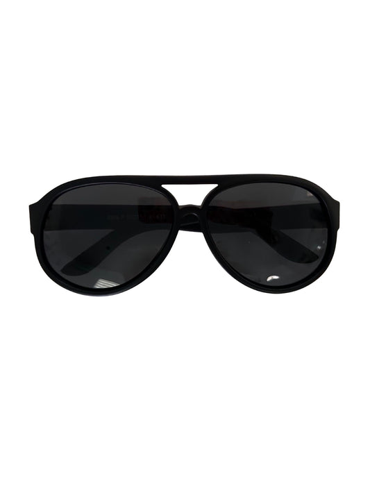 Black Aviator Sunglasses