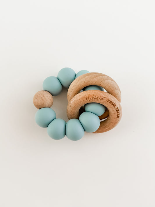 Blue Teether Ring