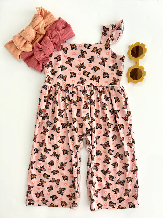 Butterfly Garden Bamboo Jumpsuit