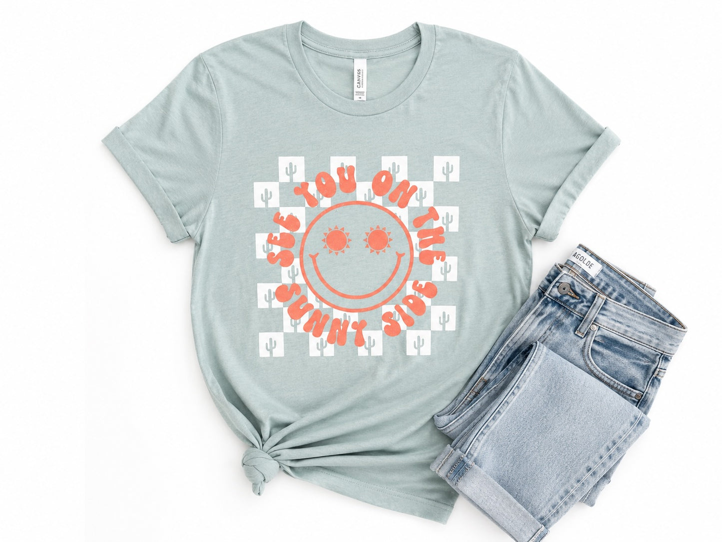 Sunny Side Women's Blue Shirt