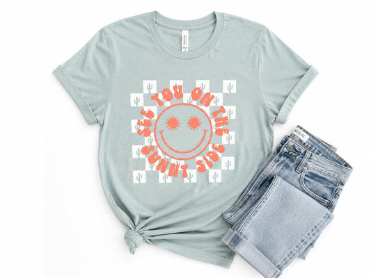 Sunny Side Women's Blue Shirt