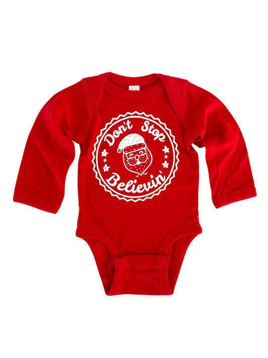 Don't Stop Believin' Baby Bodysuits (Pre-order)