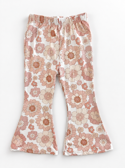 Retro Flower Flares