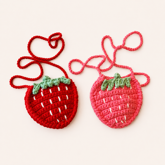 Crochet Berry Purse