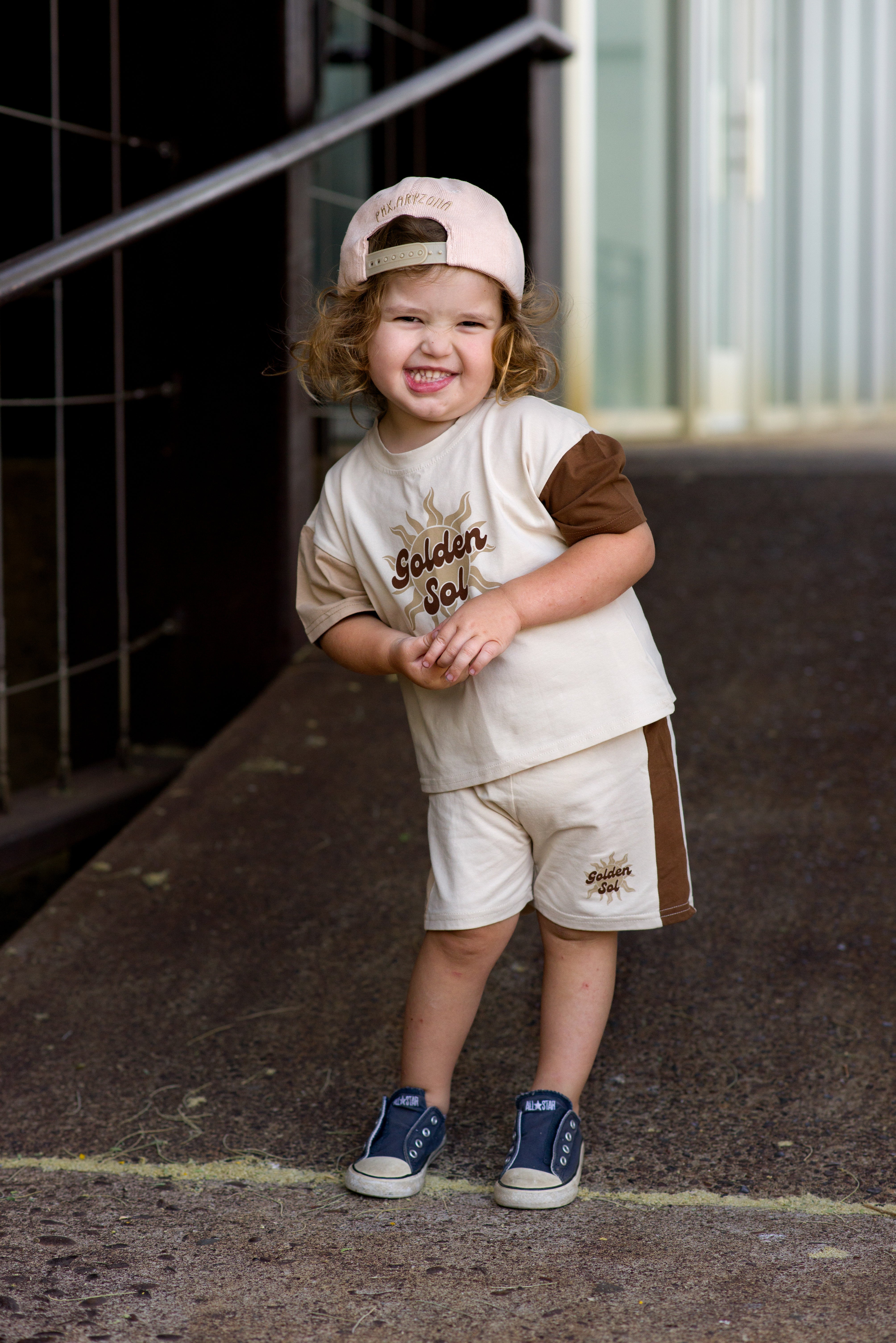 その他 Sullivan Short Set 3-5Y Golden Sol Short Set – Celebrate Your Tribe