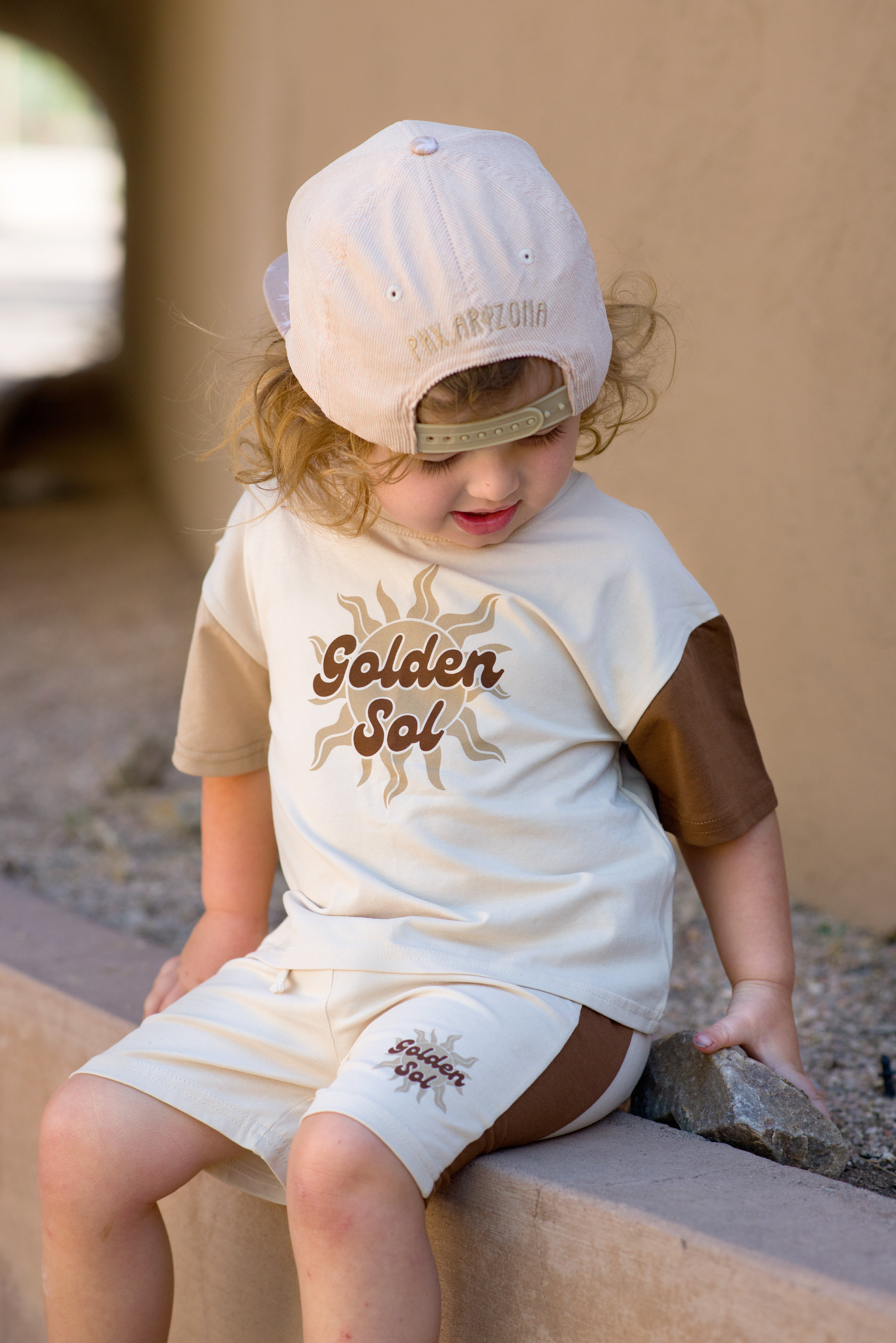 その他 Sullivan Short Set 3-5Y Golden Sol Short Set – Celebrate Your Tribe