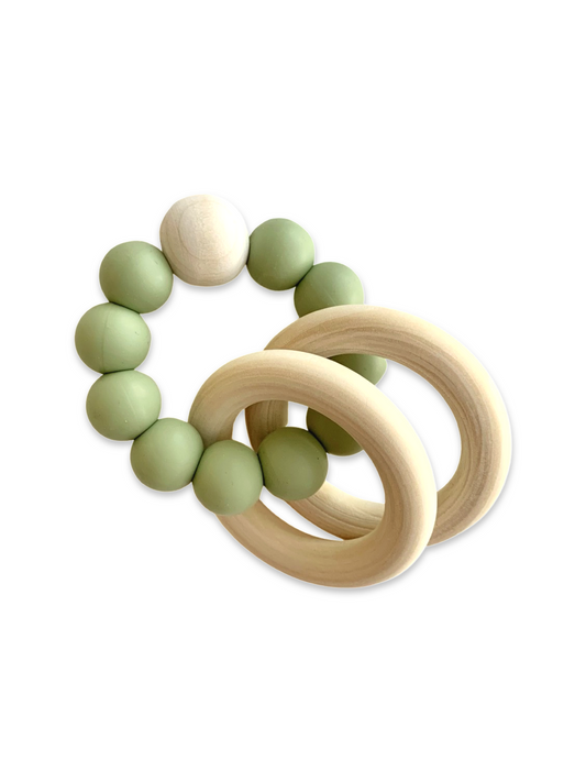 Sage Teether Ring