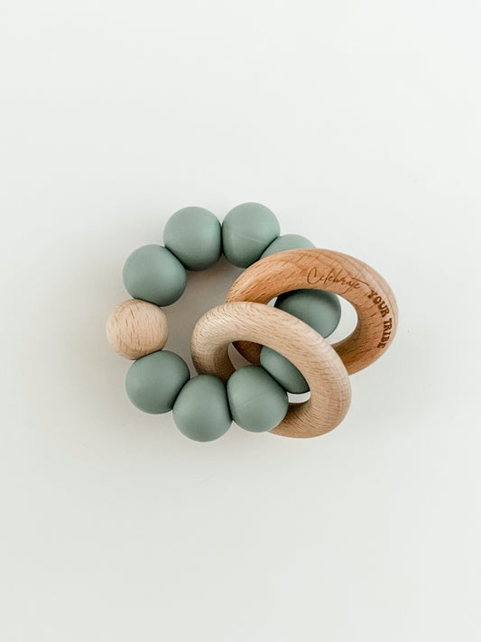 Sage Teether Ring