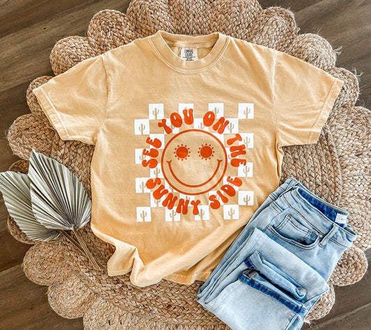 Sunny Side Crew Neck tee